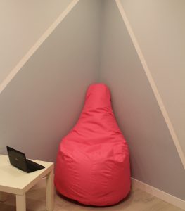 Кресло-мешок Груша розовое 120*90