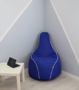 Кресло-мешок Груша синий электрик 120*90