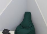 Кресло-мешок Груша зеленое 120*90