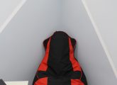 Кресло-мешок Геймерское красно-черное 120*90