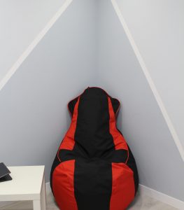 Кресло-мешок Геймерское красно-черное 120*90