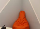 Кресло-мешок Груша оранжевое 120*90