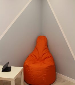 Кресло-мешок Груша оранжевое 120*90